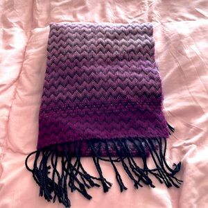 Multi-color cashmere scarf,